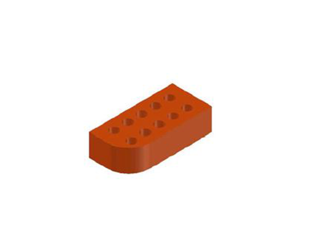 DÜZ-O Oval Pres Tuğla